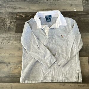 Long sleeve polo shirt